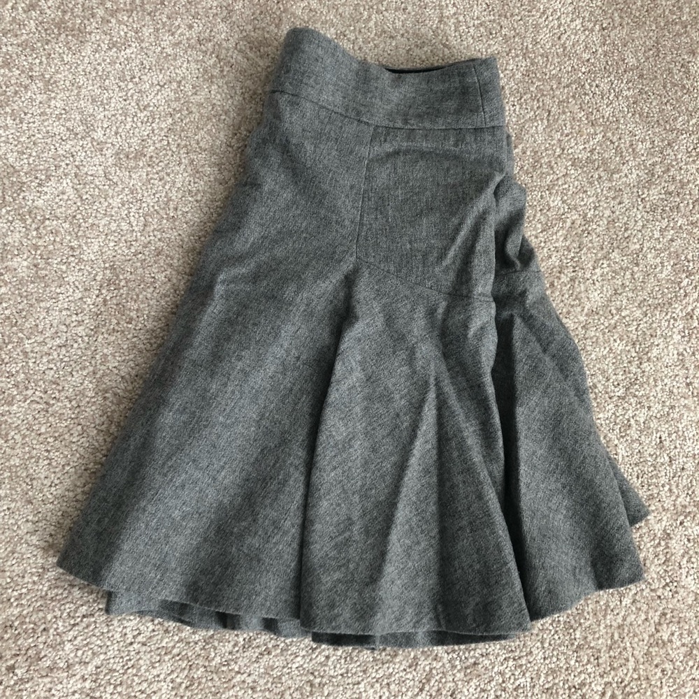 Banana Republic Gray Mini Skirt
